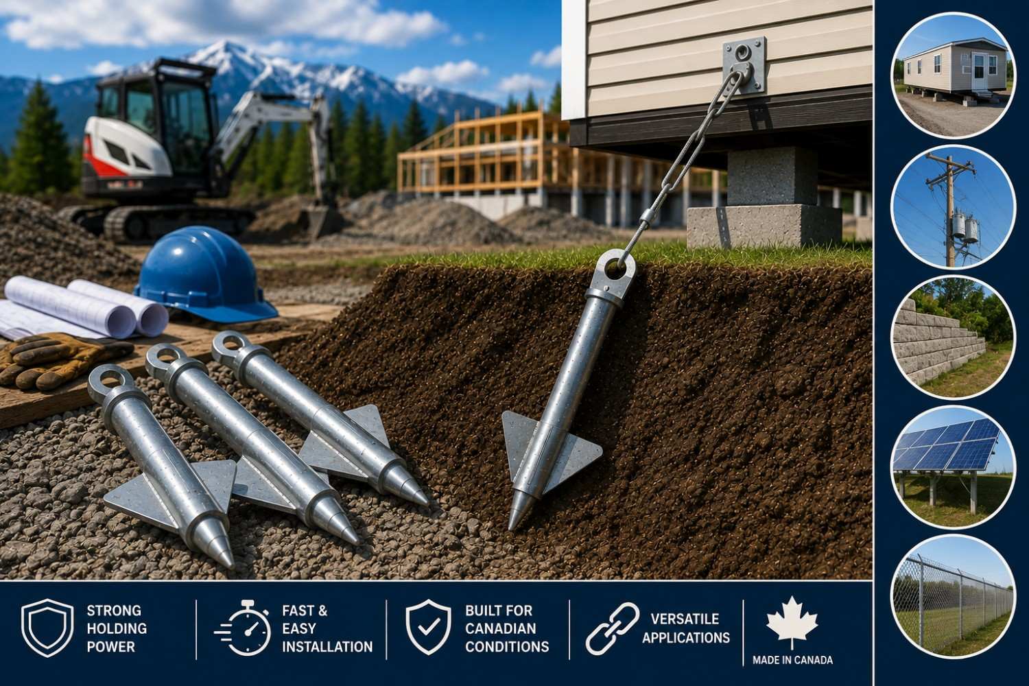 Arrowhead Earth Anchors: Features, Benefits, and Applications